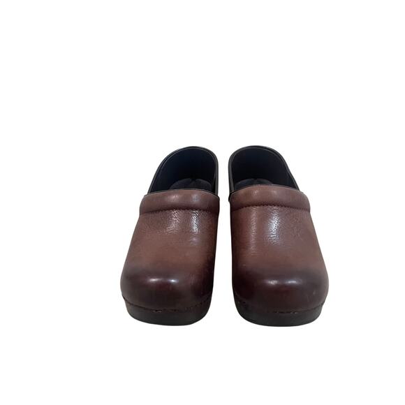 Dansko Saddle Full Grain  Leather Nursing Clog EU Size 39  US Women's 8.5-9, - Picture 4 of 8